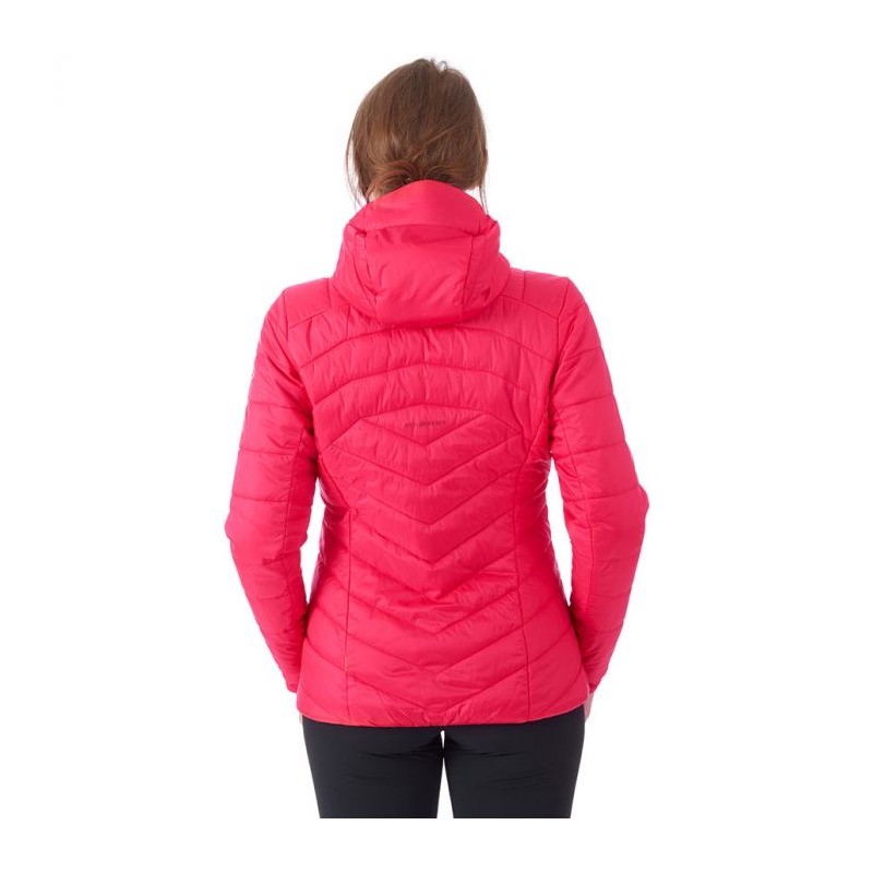 rime in hooded mammut trasera