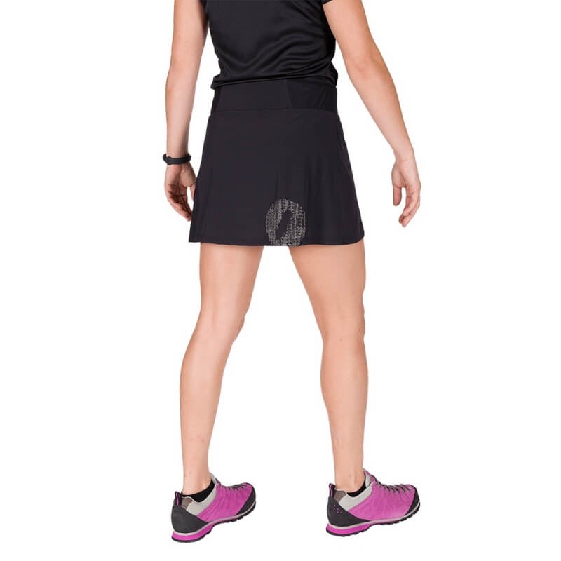 Falda Moor Trangoworld negra trasera