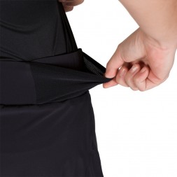 Falda Moor Trangoworld negra detalle