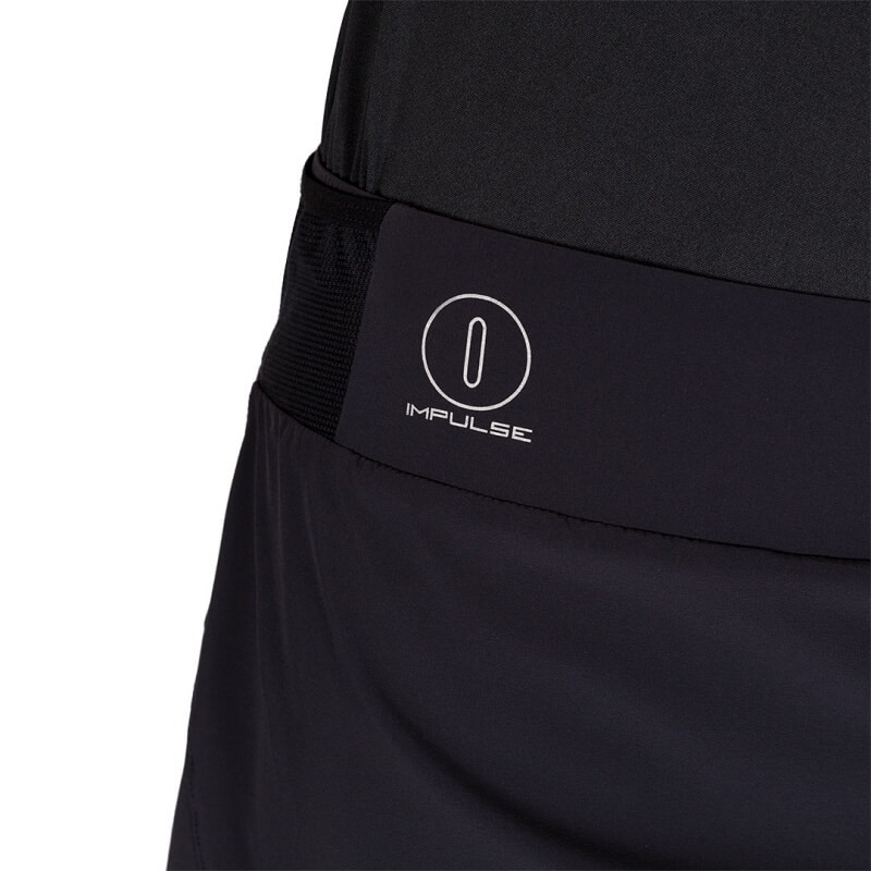 Falda Moor Trangoworld negra logo