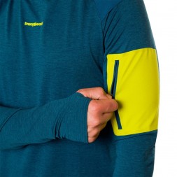 Camiseta trx2 pro long trangoworld detalle bolsillo