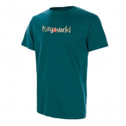 camiseta watercolour verde mar