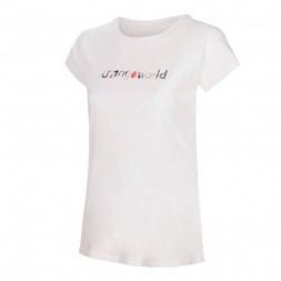 Camiseta watercolour WM Trangoworld blanca