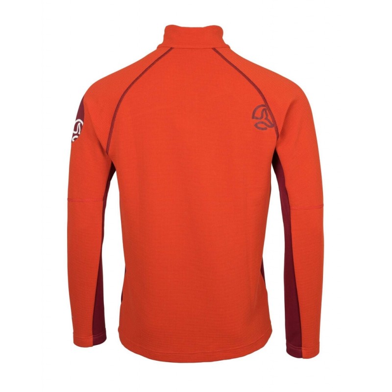 Camiseta Lemik 1/2 ZIP Ternua trasera