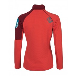 Camiseta Lemika 1/2 ZIP Ternua trasera