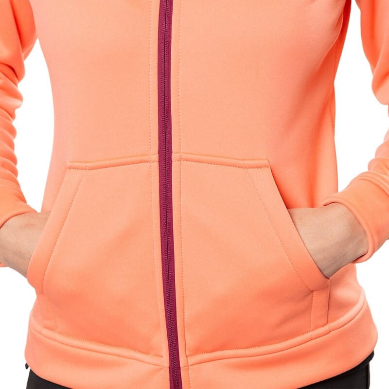 Chaqueta Liena Trangoworld rosa bolsillo