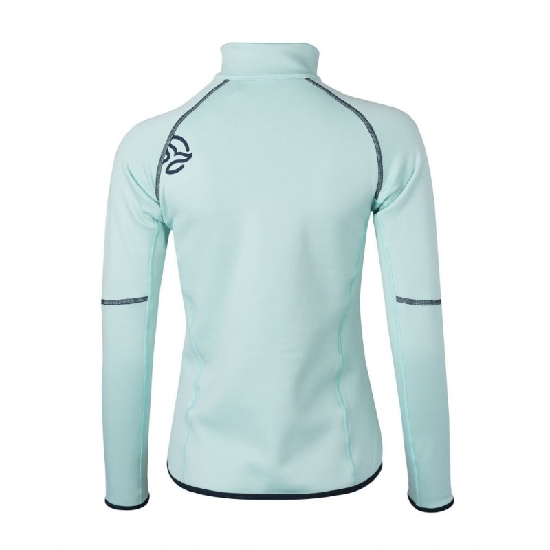 Camiseta Lezat 1/2 ZIP W Ternua trasera