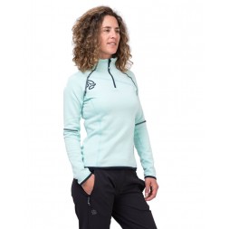 Camiseta Lezat 1/2 ZIP W Ternua mujer