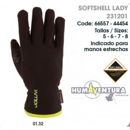 Guantes Softshell Lady Joluvi