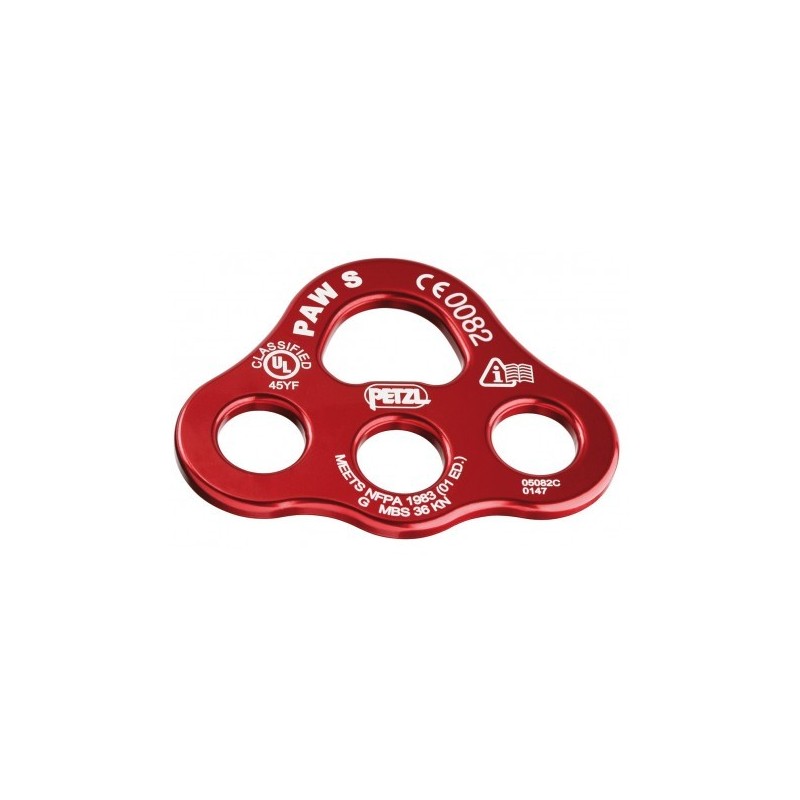 Placa multianclajes Paw S Petzl