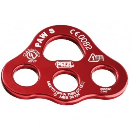 Placa multianclajes Paw S Petzl